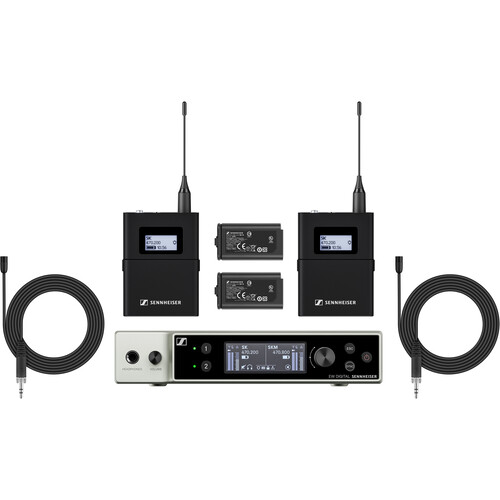 Радиосистема Sennheiser EW-DX MKE 2 SET (Q1-9)